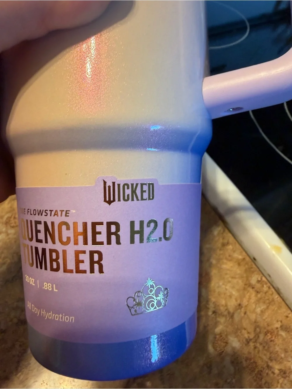 Stanley wicked Quencher H2.0 Tumbler - Pink Iridescent - Picture 3 of 3